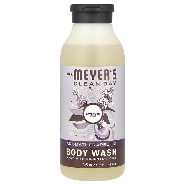 Mrs. Meyers Clean Day, 바디 워시, 라벤더, 473ml(16fl oz)