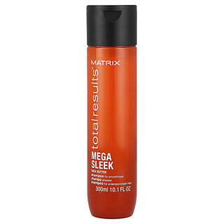 Matrix, Total Results™, Syampu Mega Sleek, Mentega Shea, 300 ml