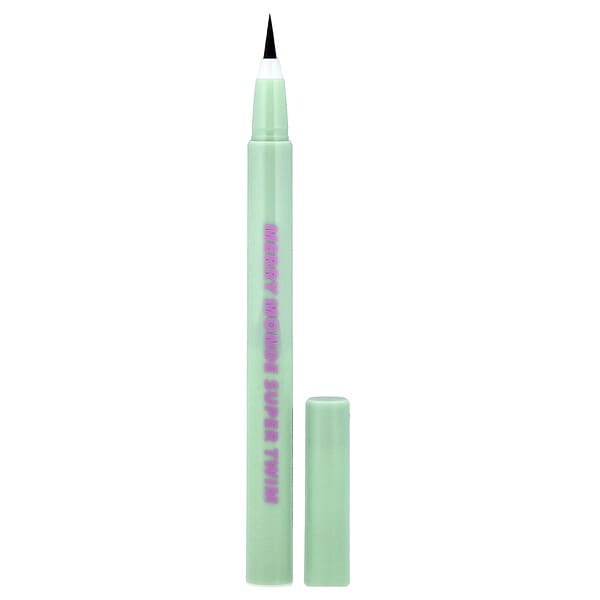 Merrymonde, 슈퍼 Twinm 펜 아이라이너, 02 다크 브라운, 0.5ml(0.02fl oz)