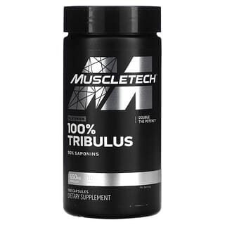 MuscleTech, Tribulus al 100 % de calidad platino, 650 mg, 100 cápsulas