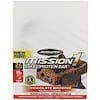 Mission1 Baked Protein Bar, Chocolate Brownie, 12 Bars, 2.12 oz (60 g) Each