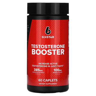 SIXSTAR, Testosterone Booster, Booster für Testosteron, 60 Kapseln