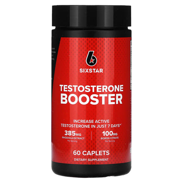 SIXSTAR, Testosterone Booster, 60 Caplets