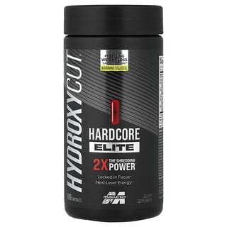 MuscleTech, Hydroxycut Hardcore Elite, 100 Rapid-Release Thermo Caps