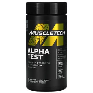 MuscleTech, Alpha Test, 120 Kapseln
