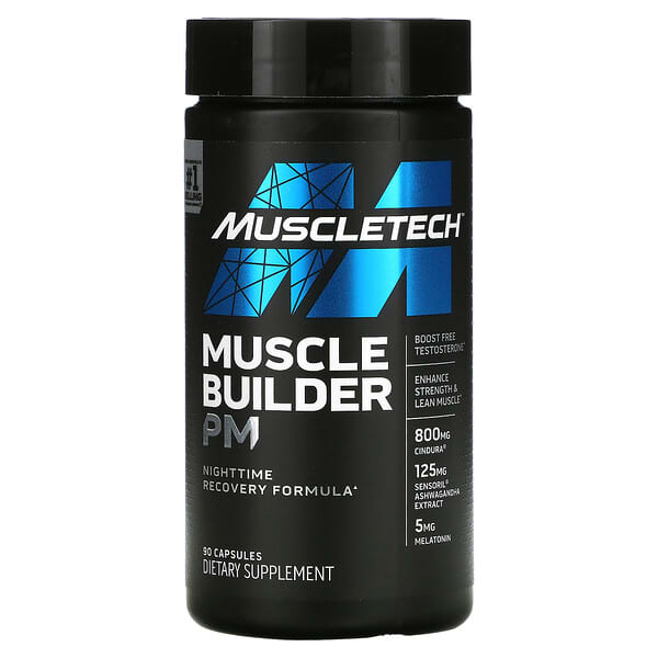 Muscletech, マッスルビルダーPM、夜間向け、90粒