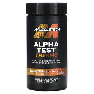 MuscleTech, Alpha Test Thermo，90 粒膠囊