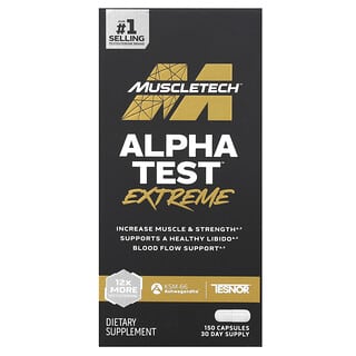 MuscleTech, AlphaTest™ Extreme, 150 Kapsül