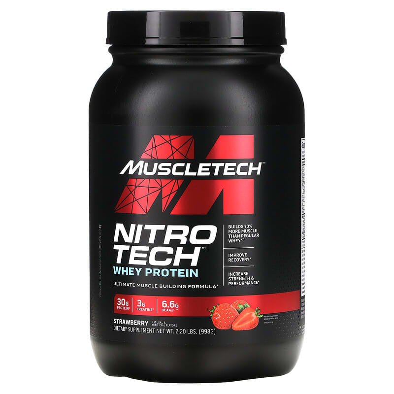 Muscletech ニトロテック ホエイ+アイソレート 2個セット - プロテイン