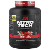 Muscletech ニトロテック ホエイ+アイソレート 2個セット パフォーマンスシリーズ、Nitro-Tech（ニトロテック）、ホエイペプチド