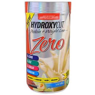 MuscleTech, Hydroxycut Zero蛋白+減重，香草，1.0磅（454克）
