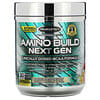 Amino Build Next Gen תוסף תזונה לבניית השריר,‏ פטל לבן, 283 גרם (9.98 אונקיות)