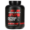 MuscleTech, Nitro Tech（ニトロテック）リップド、アルティメットプロテイン＋体重管理サポート、チョコレートファッジブラウニー、1.81kg（4ポンド）