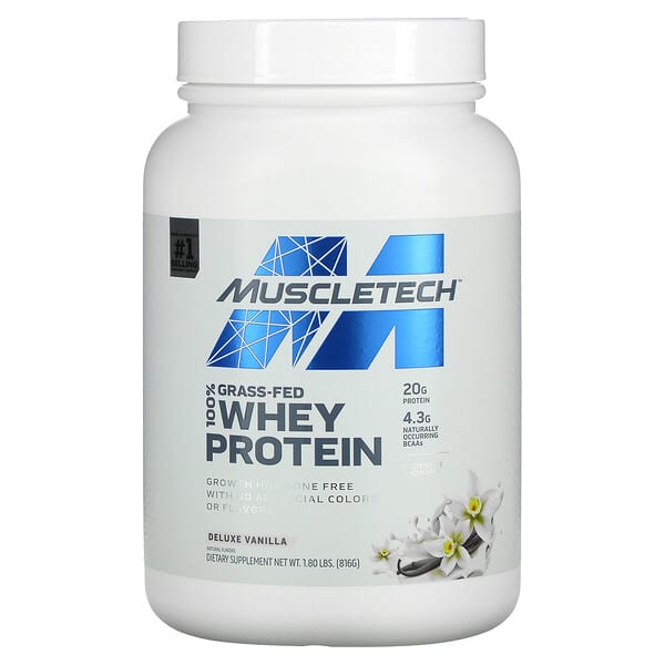 MuscleTech Grass-Fed 100% Whey Protein