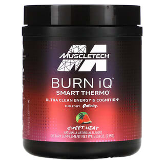 MuscleTech, Burn iQ, Smart Thermo, Sweet Heat, 235 g