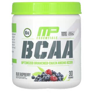 MusclePharm, Essentials, BCAA, Frambuesa azul, 225 g (0,50 lb)