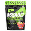 Assault Energy + Strength, Ponche de frutas, 344 g (12,1 oz)