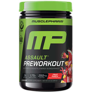 MusclePharm, Assault® Preworkout, Fruit Punch, 12.1 oz (344 g)