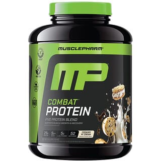 MusclePharm, Combat® Protein, Cookies 'N' Cream, 4.2 lbs (1.9 kg)