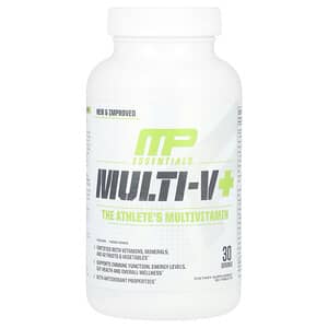 MusclePharm, Essentials, Multi-V+, 90 Tablets