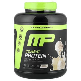 MusclePharm, Combat Protein Powder®, Proteinpulver, Vanille, 1,84 kg (4,1 lb.)