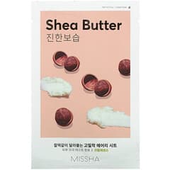 Missha, Airy Fit Beauty Sheet Mask, Shea Butter, 1 Sheet, 19 g (Discontinued Item) 