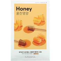 Missha, Airy Fit Beauty Sheet Mask, Honey, 1 Sheet, 19 g