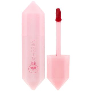Missha, Line Friends Edition, Wish Stone Tint Water Gel, RD01, 0.11 fl oz (3.3 ml)