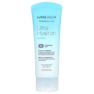 Missha, Super Aqua, Ultra Hyalron, гель-пилинг с гиалуроновой кислотой, 100 мл (3,38 жидк. унций)