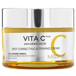 Missha, Vita C Plus Ascorbic Acid, Spot Correcting & Firming Cream,  1.69 fl oz (50 ml)