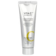 Vita C Plus Ascorbic Acid, Clear Complexion Foaming Cleanser, 4.05