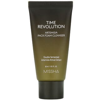 Missha, Time Revolution, Artemisia Pack Foam Cleanser, 1.01 fl oz (30 ml)