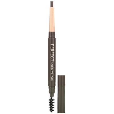 Missha,PerfectEyebrowStyler,GrayBrown,0.005oz(0.15g)