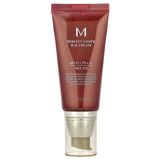 Missha, M Perfect Cover BB Cream, SPF 42 PA+++, No. 29 Caramel Beige, 1,7 fl oz (50 ml)