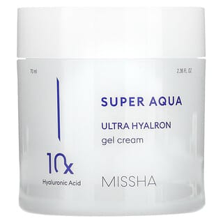 Missha, Super Aqua, Crema en gel Ultra Hyalron, 70 ml (2,36 oz. Líq.)