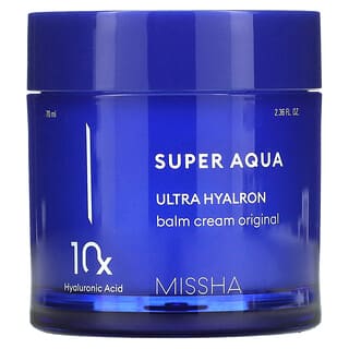 Missha, Super Aqua, Ultra Hyalron Balm Cream Original, 2.36 fl oz (70 ml)