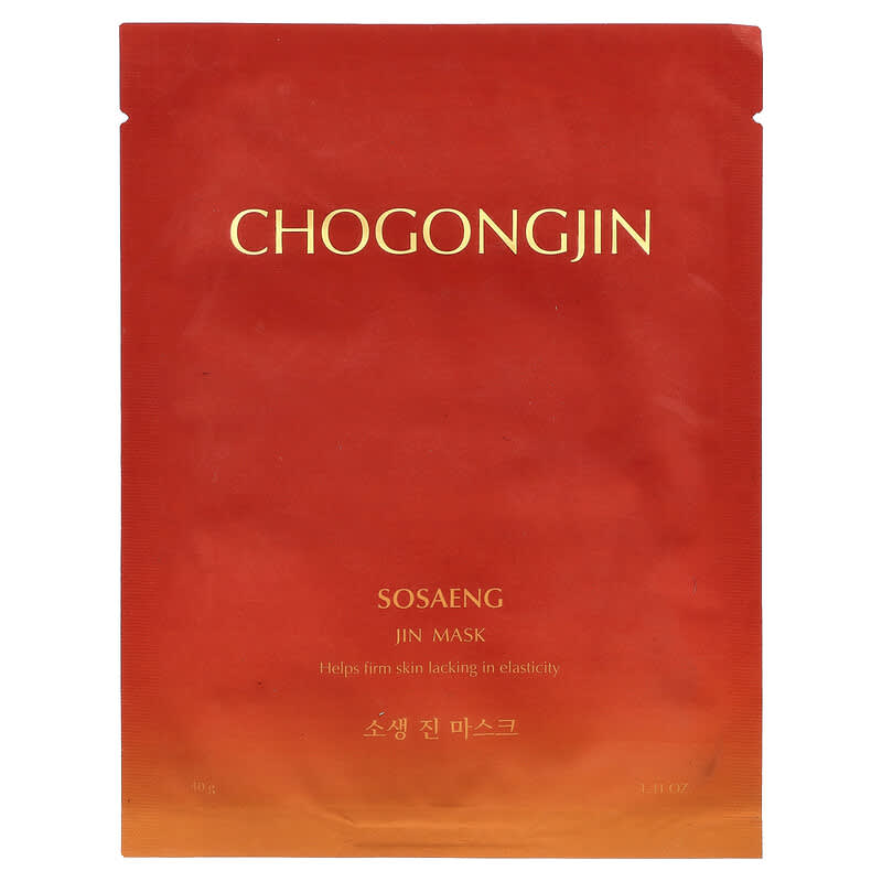 Chogongjin（チョゴンジン）ソセンシートマスク、1枚、40g（1.41オンス）