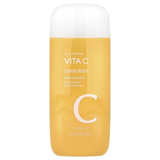 Missha, 올 어라운드 Vita C 자외선 차단제, SPF 50, 70ml(2.36fl oz)