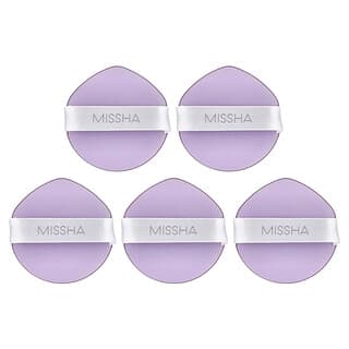 Missha, Glow Layering Fit Puff, 5 Pieces