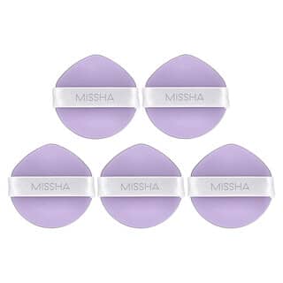 Missha, Glow Layering Fit Puff, 5 Pieces