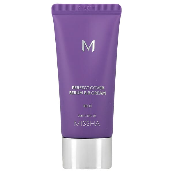 Missha, 漂亮無瑕精華 BB 霜，13 號淺膚色，1.18 液量盎司（35 毫升）