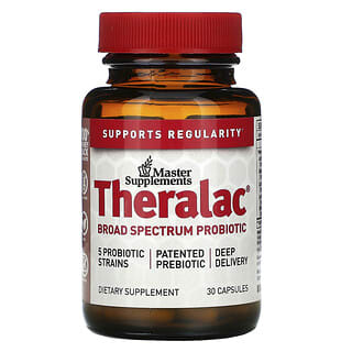 Master Supplements, Theralac, Broad Spectrum Probiotic, 30 Capsules