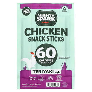 Mighty Spark, Palitos de pollo, Estilo teriyaki, 4 palitos