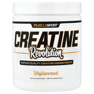 MuscleSport, Creatine Revolution, ízesítetlen, 10,6 uncia (300 g)