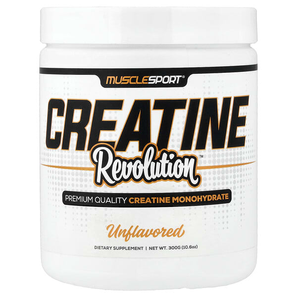 MuscleSport, Creatine Revolution，原味，10.6 盎司（300 克）