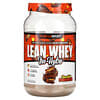 Lean Whey, Iso-Hydro, Manteiga de Amendoim com Chocolate, 908 g (2 lbs)