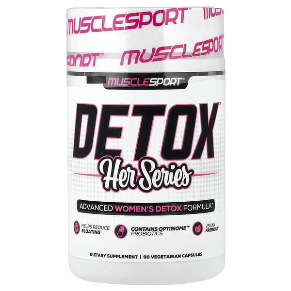 MuscleSport, Her Series, Detox™, 90 Kapsul Vegetarian