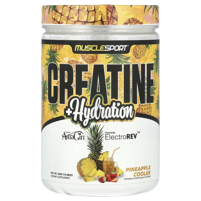 Creatine + Hydration（クレアチン＋ハイドレーション）、パイナップル