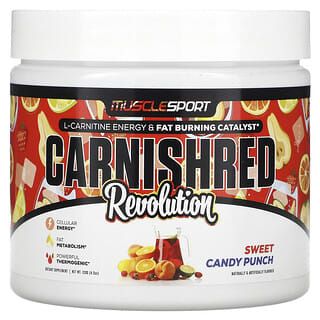 MuscleSport, Carnishred, Revolution, Sweet Candy Punch, 4.3 oz (120 g)