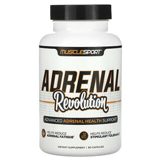 MuscleSport, Adrenal Revolution，90 粒胶囊